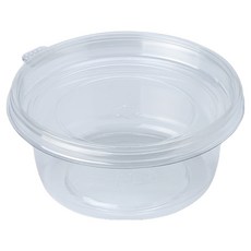 Swan 圓形容器 直徑 125mm 中 50入 + 蓋子 50入 組 透明, 1套