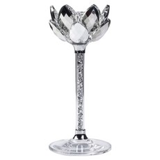 B2WIN 高級燭台 小(13 x 7 cm), 銀色