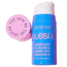 BE THE SKIN 魚腥草O2泡泡水洗式面膜, 1個, 1入