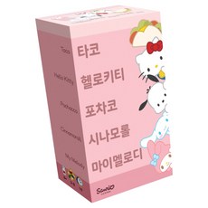 asmodee Taco Hello Kitty Pocha Co大耳狗美樂蒂, 1個, 混色