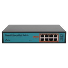 컴스 8포트 기가비트 GbE PoE 1000Mbps 스위치허브, 1개, PR2185