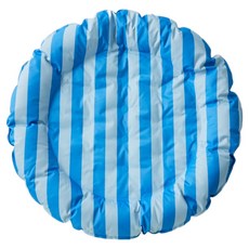 PETBONE 狗狗條紋涼感凝膠坐墊, 雙藍色, 1個