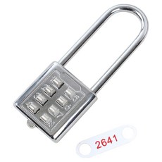 코텍스 고정번호열쇠 자물쇠 특대 35 x 93 mm K-8345, 1개