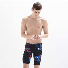 HOOG 男款Slice 5分修身彈性泳褲 MLT877