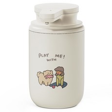 무아스 해피버디 아티스트 에디션 자동 손세정기 Play with me!, 아이보리(Play with me!), 1개