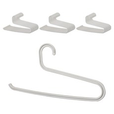 보노하우스 윌로우 오픈형 바지걸이, 30개, 그레이