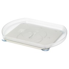 글라스락 냉장고 턴테이블, 투명, 1개