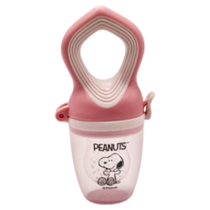 PEANUTS 史努比 嬰兒食物咬咬棒 H8250P, 1個, 櫻花粉