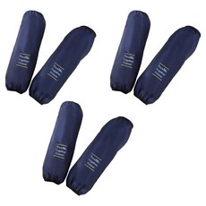 Select To You 多用途料理用防水防油烹飪油炸袖套 2入, 藍色, 3個