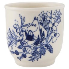 아라비아 무민 하루 티머그 260ml, 블루 + 화이트, 1개