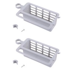 Live Fin 水龍頭排水菜瓜布架 S, 灰色, 2個