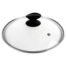 발룬피니 넘침방지 강화유리 뚜껑, 26cm, 1개