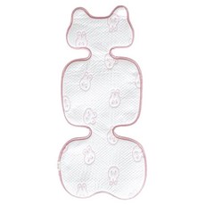 dot to dot Duralon涼感嬰兒車坐墊 Able Plus專用, 1個, 推車坐墊(Able Cozy Premium專用), 粉色(兔寶寶)