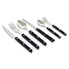 TINNY BLANC Rêve 餐具6件組, 1套, 6件組, 黑色