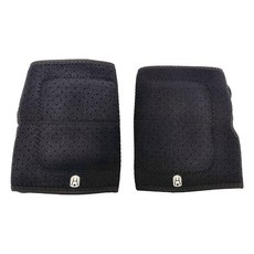 Mass 生活好物 舞動舒適防撞護膝 瑜伽/膝蓋保護/運動, 黑色, 1雙