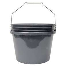 월드크린 다용도 휴대용 버킷, 7L, 다크그레이