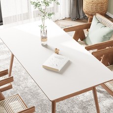 How's Room 皮革防水餐桌墊, 大型(60 x 120 cm), 1個, 白色