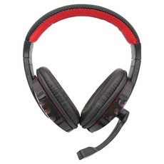 컴스 볼륨 컨트롤러 마이크장착 USB LED 유선 헤드셋