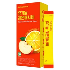 Nutrione 檸檬蘋果西打醋隨身包, 273.84毫升, 1個