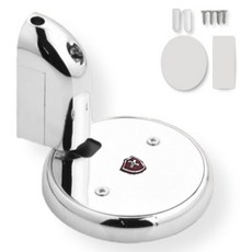 Matterhorn 門用固定磁吸門擋 鍍鉻銀色, 1個