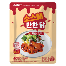 아침 실온 보관 소스에 반한닭 맛있는 닭가슴살 양념 치킨 맛, 120g, 1개