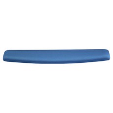 컴스 패브릭 커버 곡선형 키보드 손목 보호대 46 x 7.5 cm SM470, 블루, 단일옵션, 1개