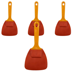 Kitchen House 節約刮刀 特大 22.5 x 11 cm, 混合色, 4個