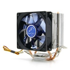 Coms Intel LGA 775 / 1155 / 1156 / AMD 754 / AM2 / AM2+ / AM3 相容 CPU 散熱器 90mm, 單一顏色, 1個, BT197