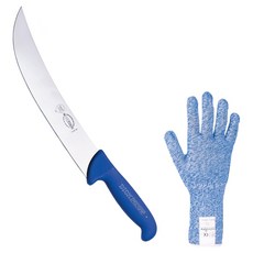 F.DICK Ergo Grip正肉刀 8 2253 26+防割手套 隨機出貨組, 1組, 單色