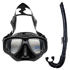 OCEANTAG Soul全景面鏡套組, 黑色