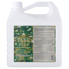 파이어볼 탱크 SiO2 오래가는 차량용 초발수 고농축 물왁스, 1개, 4L