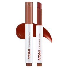 INGA Cosmetics 水光融化護唇膏, 紅南瓜果汁, 1.8g, 1個