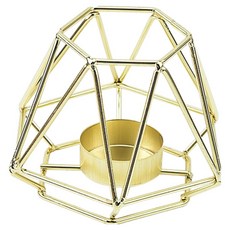 B2WIN 室內裝飾燭台 11 x 8 cm, 金色