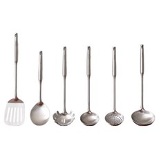 Ecrins 全不鏽鋼烹飪工具 6件組, 1組, 單色, 6種