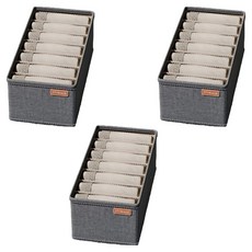 Market Pio 分隔整理內衣盒 類型4, 單一顏色, 3個