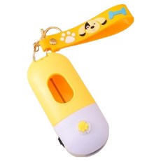 Lowell LED散步拾便袋盒, 1個, 1入, 黃色