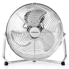 에어보나 공업용 대형 메탈 선풍기, AB-9012MF, 실버