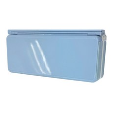 英國熊 變形多用書架鉛筆盒 藍色 附贈可愛貼紙, 1個