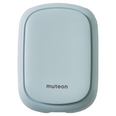 뮤트온 아기띠 선풍기, 스카이블루, 1개