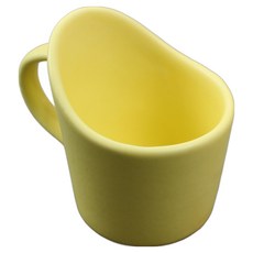 Dalsogum 韓國製陶瓷杯託 附手把 紙杯託, 1個, 檸檬