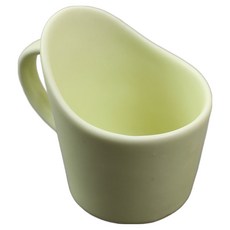 Dalsogum 韓國製陶瓷杯托 手柄紙杯杯托, 1個, 酪梨色