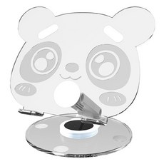 머니풀 판다 대학교 강의 패드 거치대 2번, 화이트, 1개