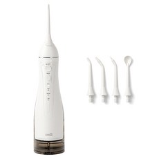 지니큐 휴대용 무선 구강세정기, ZQ-NA600, 화이트