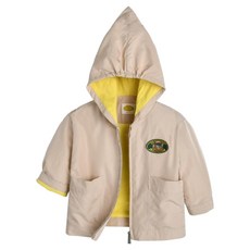 moimoln 幼兒款Chimp Monkey人造絲夾克 M241JMB03P100