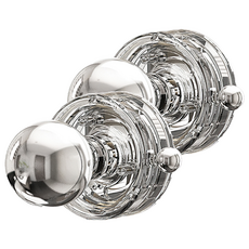 上手家居 玻璃門把手/造型門把/拉手 PET+ABS材質, 透明色, 2個