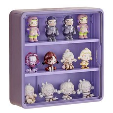 모스틱 벽걸이 피규어 팝마트 진열 보관 장식장 퍼플, 1개
