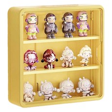 모스틱 벽걸이 피규어 팝마트 진열 보관 장식장 옐로우, 1개