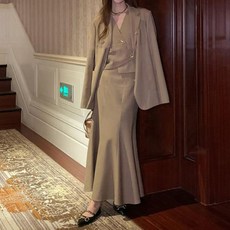 Chichills 奢華精緻西裝三件式套裝 06442