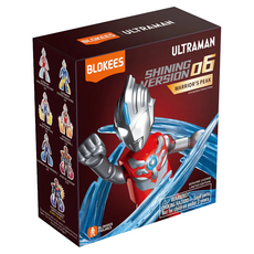 BLOKEES 布魯可 超人力霸王 可動積木公仔 閃耀版 第6彈 6個, 1盒