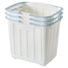 Brida 附輪多用途手提籃, 奶油色, 3個